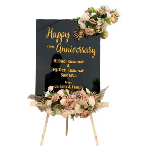 Papan Bunga Akrilik Purwahamba